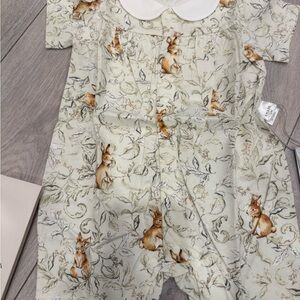 Vintage Peter Rabbit Baby Romper